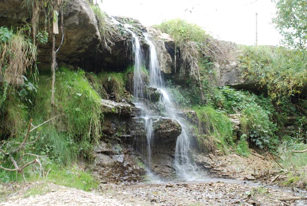 Один из водопадов Кисловодска